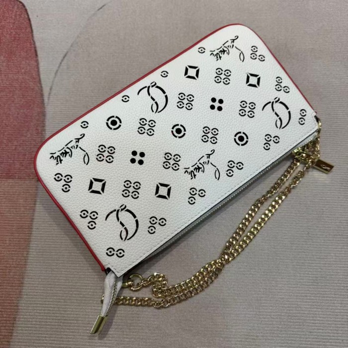 Leather bag ,5A ,size 25x4x14cm,no box,  B75-456-458
