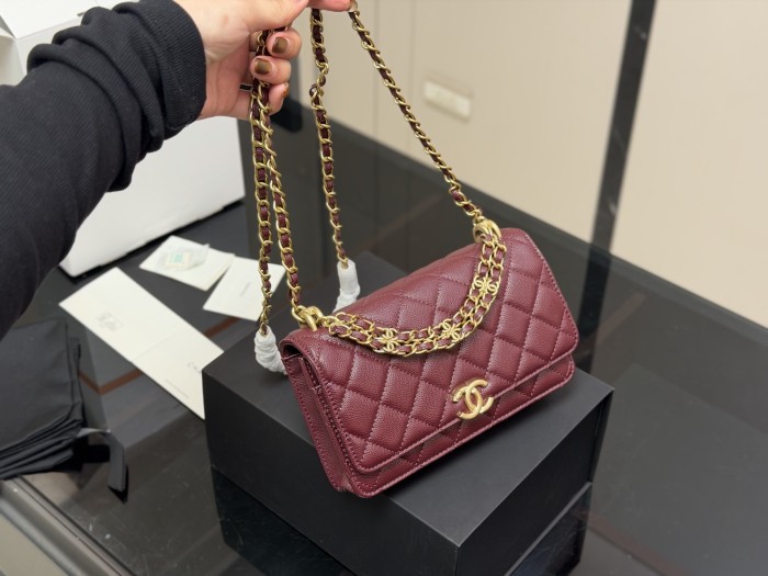 Split leather bag ,4A ,size 19x12cm,no box,  B75-460