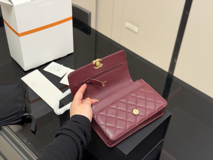 Split leather bag ,4A ,size 19x12cm,no box,  B75-460
