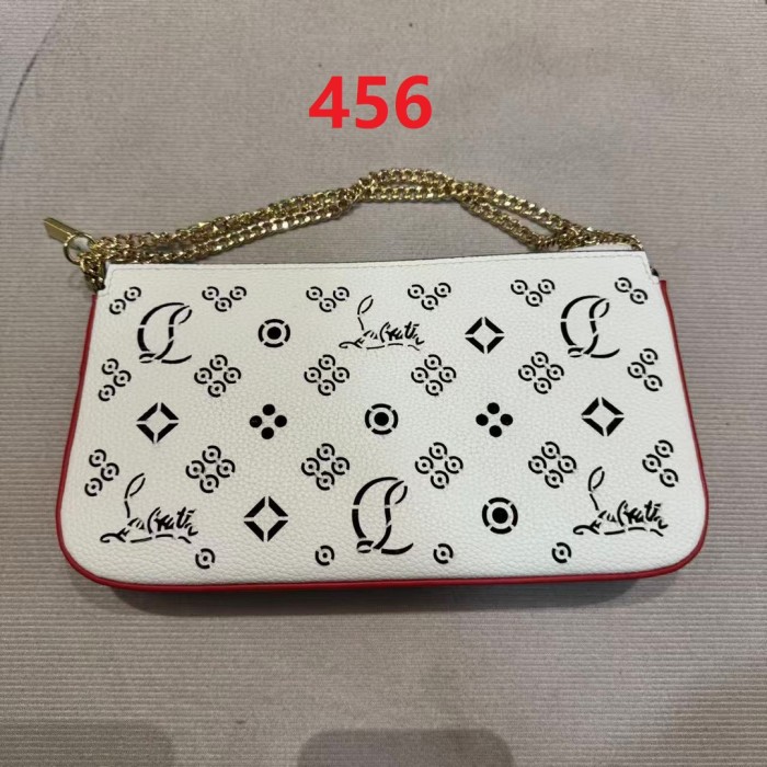 Leather bag ,5A ,size 25x4x14cm,no box,  B75-456-458
