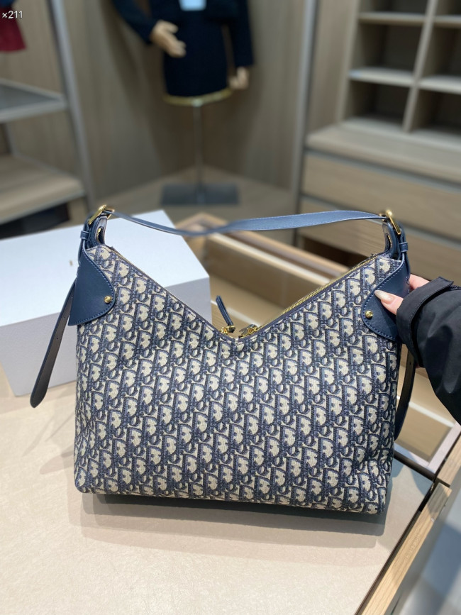 Split leather bag ,4A ,size 36x14x21cm,no box, B75-466