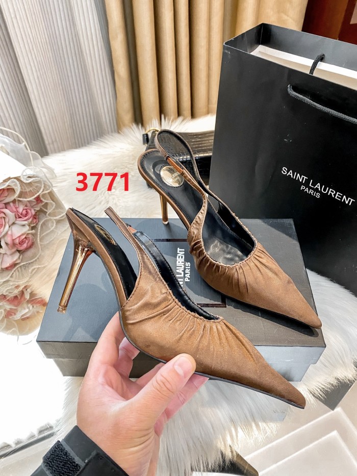 Women's heel shoes,heel 9cm, size 35-40, SS60-3771-3772