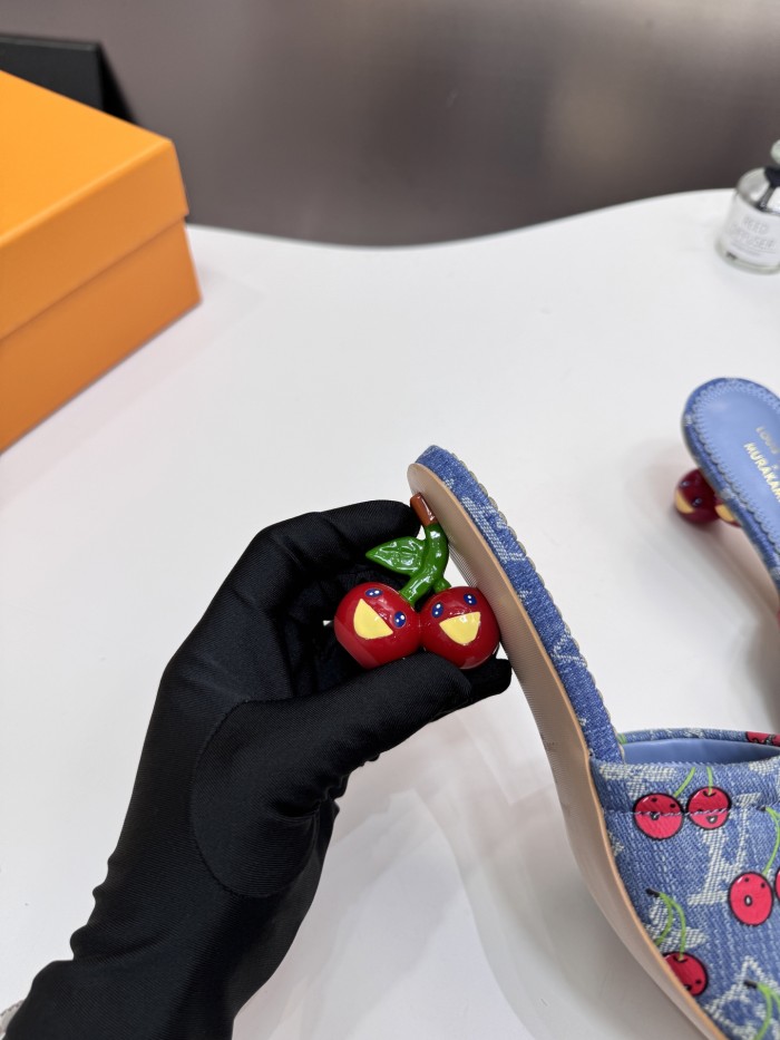 Women's high heel slippers shoes, size 35-42, SS60-3756