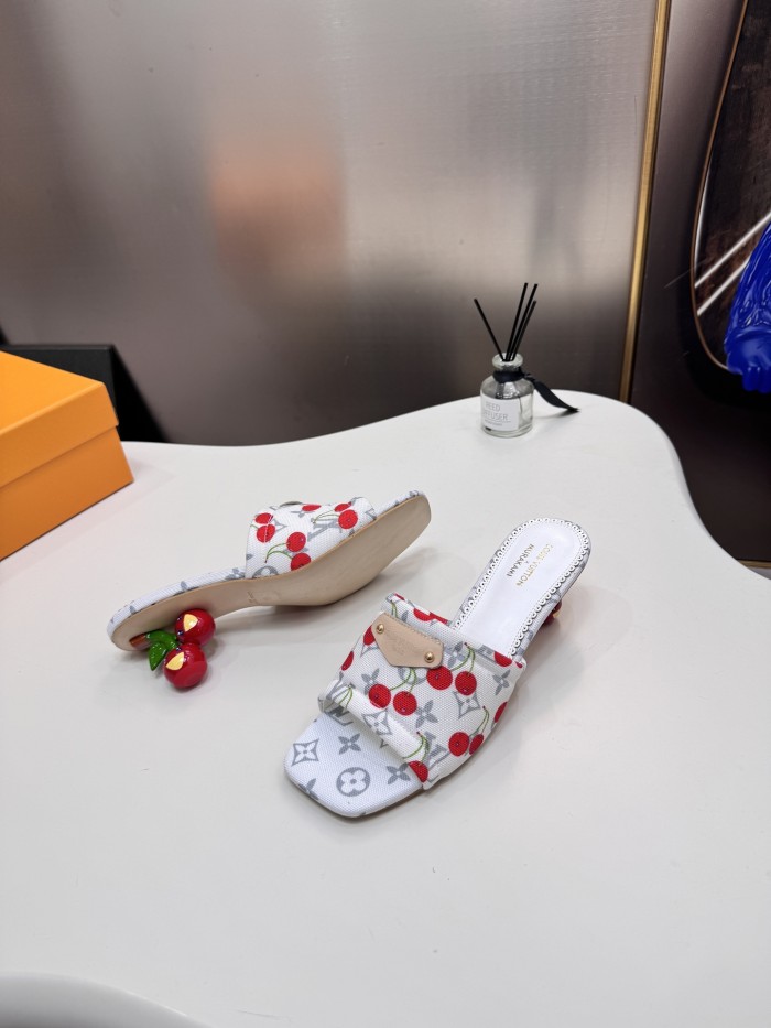 Women's high heel slippers shoes, size 35-42, SS60-3755