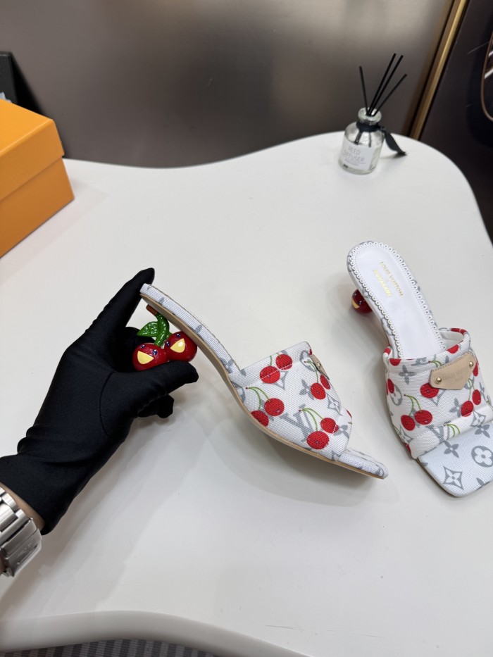 Women's high heel slippers shoes, size 35-42, SS60-3755