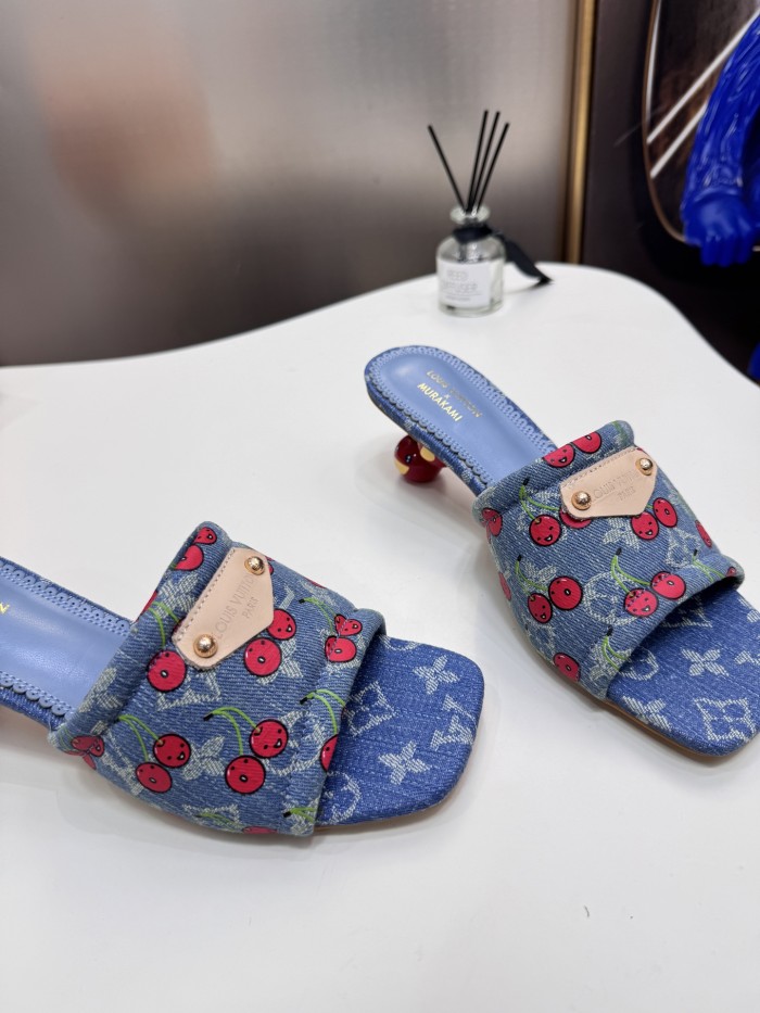 Women's high heel slippers shoes, size 35-42, SS60-3756