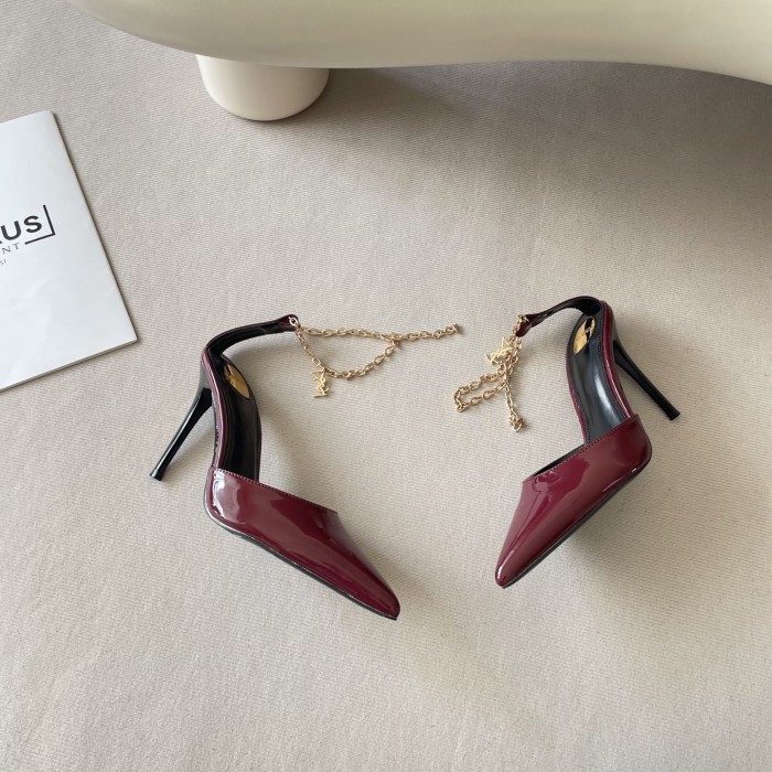 Women's heel shoes, heel 6cm/8cm/10cm,size 34-41, SS60-3845-3846