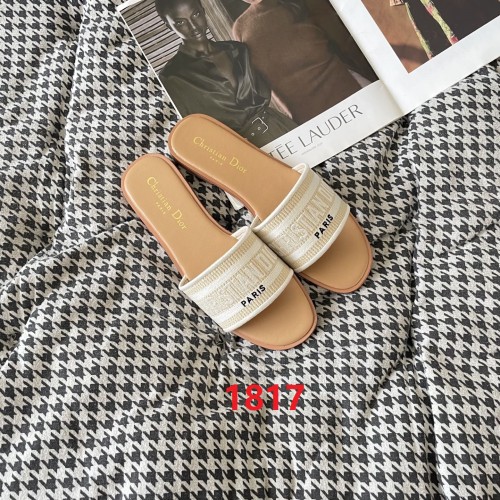 Women's flat slippers shoes, size 36-42, SS50-1817