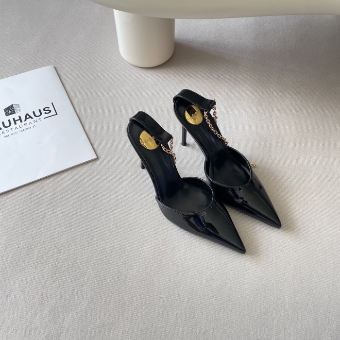 Women's heel shoes, heel 6cm/8cm/10cm,size 34-41, SS60-3845-3846