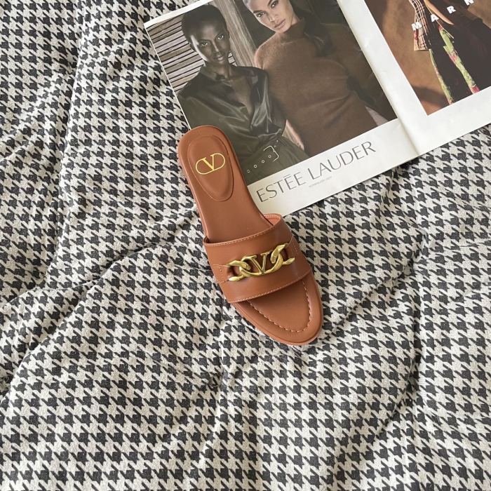 Women's flat slippers shoes, size 34-41, SS50-1812