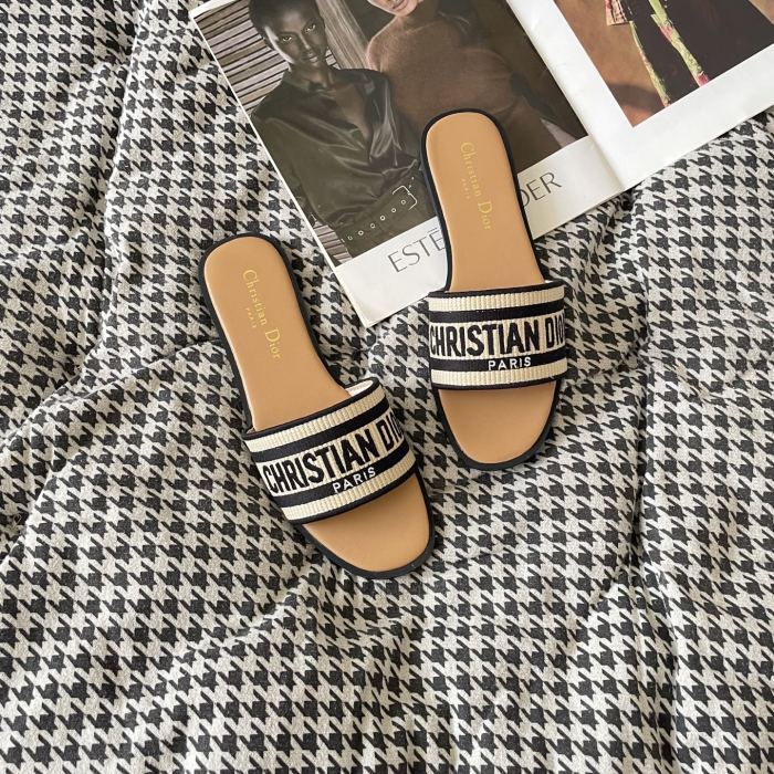 Women's flat slippers shoes, size 36-42, SS50-1819