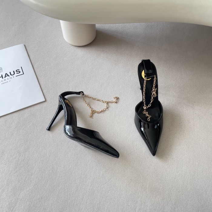 Women's heel shoes, heel 6cm/8cm/10cm,size 34-41, SS60-3845-3846