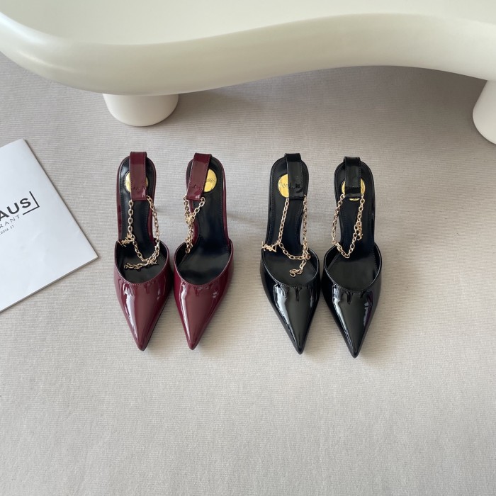 Women's heel shoes, heel 6cm/8cm/10cm,size 34-41, SS60-3845-3846