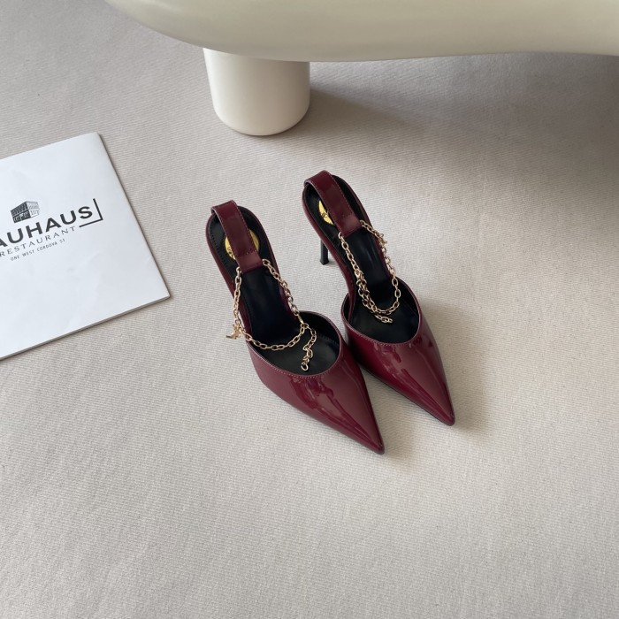 Women's heel shoes, heel 6cm/8cm/10cm,size 34-41, SS60-3845-3846