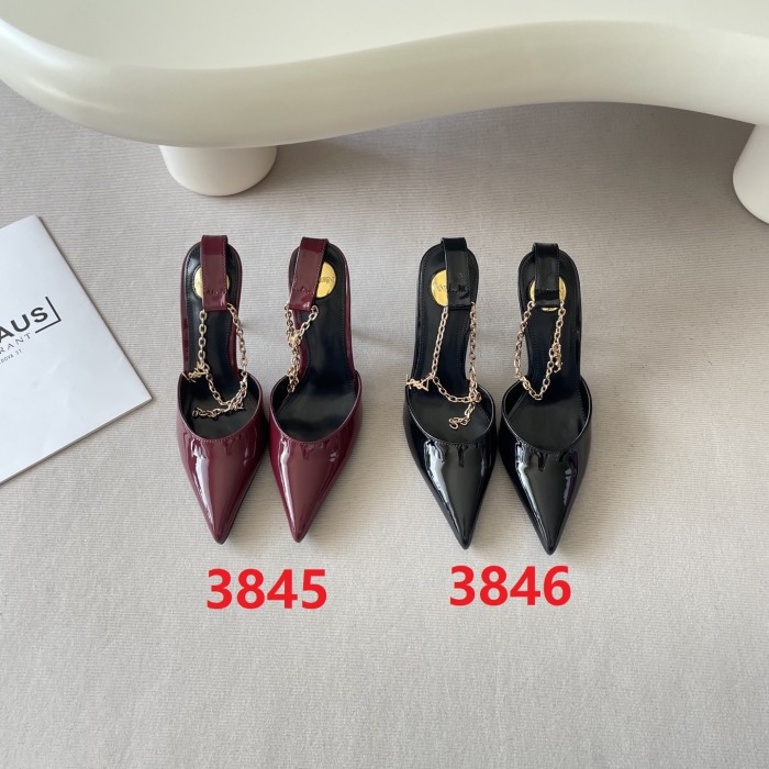 Women's heel shoes, heel 6cm/8cm/10cm,size 34-41, SS60-3845-3846