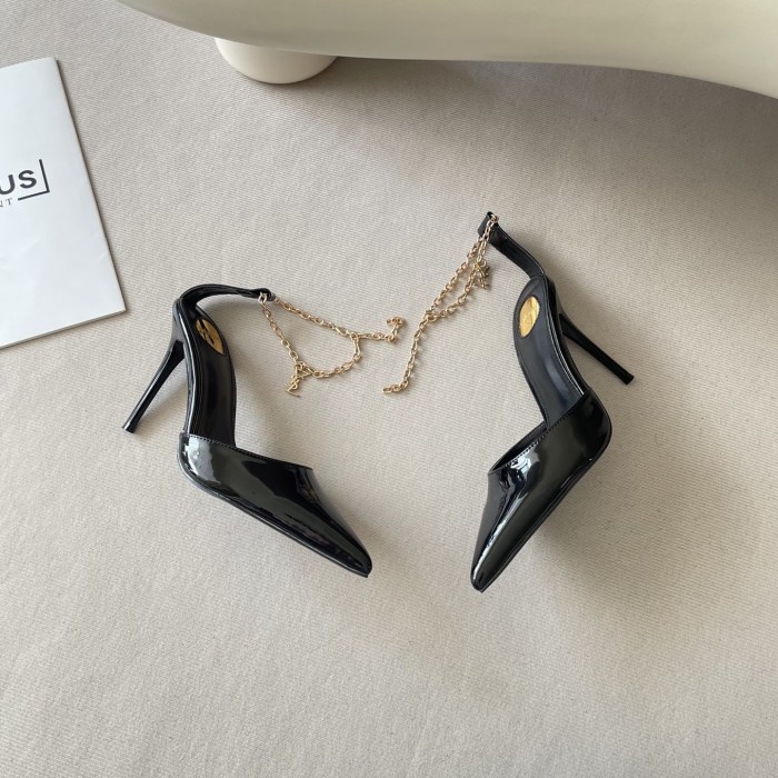 Women's heel shoes, heel 6cm/8cm/10cm,size 34-41, SS60-3845-3846