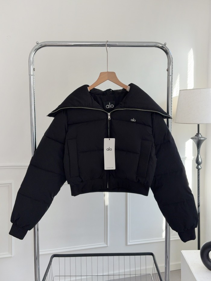 Women double-zipper down cotton coat clothes， CL88-114