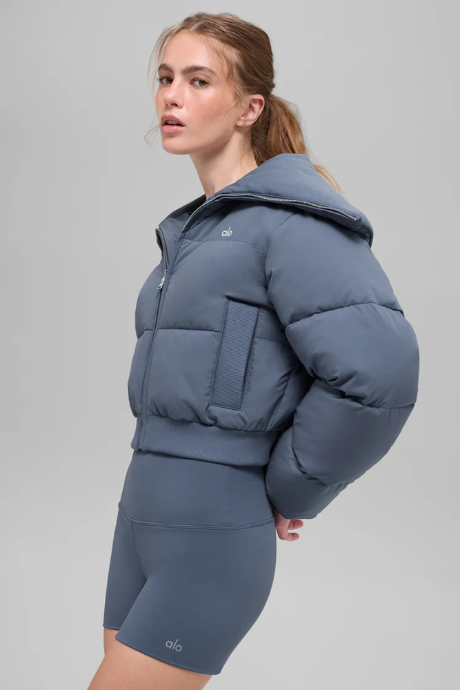 Women double-zipper down cotton coat clothes， CL88-114