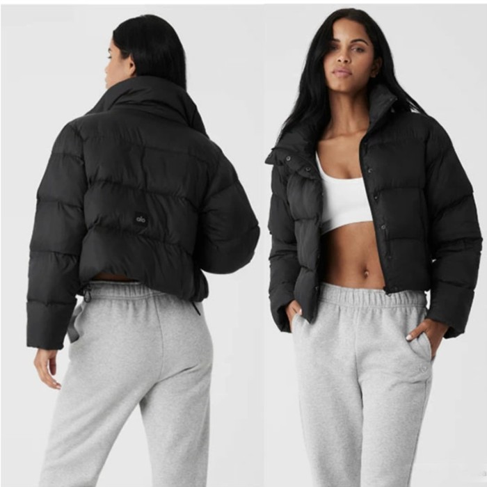 Women double-zipper down cotton coat clothes， CL88-116