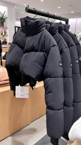 Women double-zipper down cotton coat clothes， CL88-115