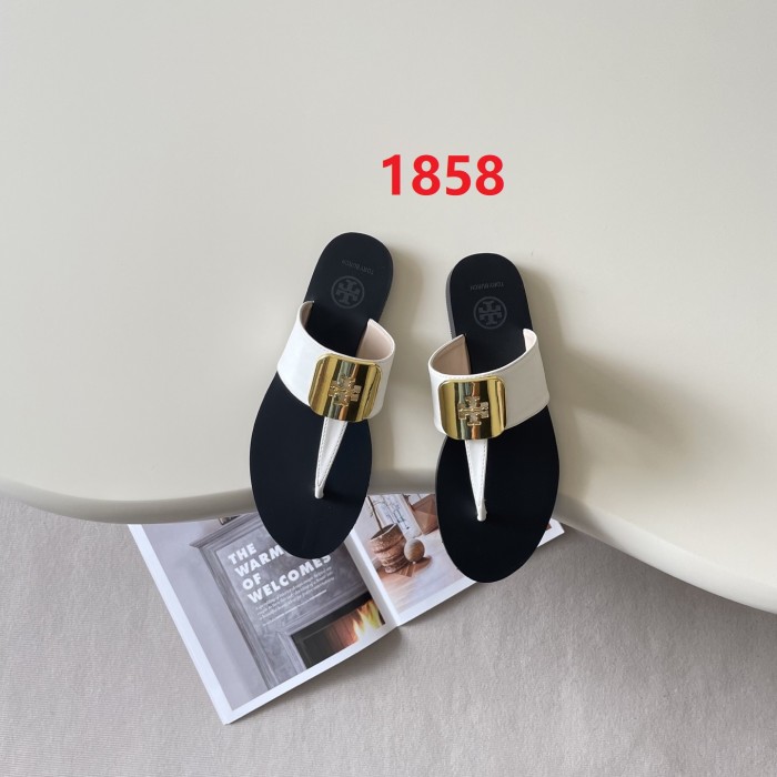 Women's flat slippers shoes, size 35-42, SS50-1858