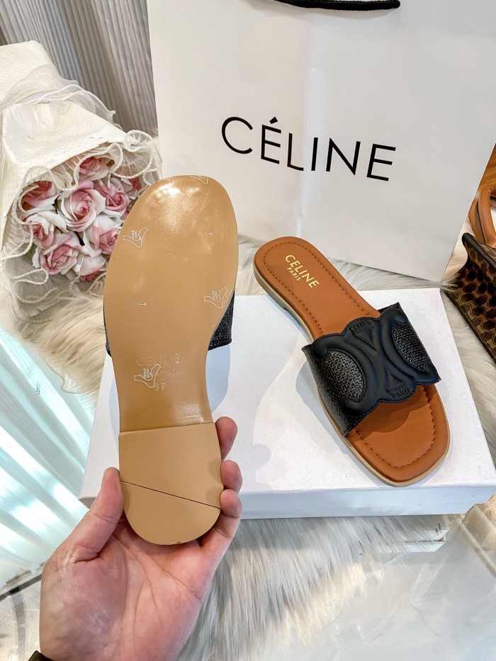 Women's flat slippers shoes, size 35-42, SS50-1841-1842