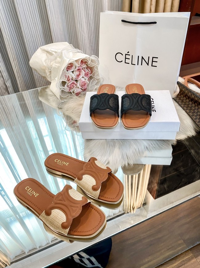 Women's flat slippers shoes, size 35-42, SS50-1841-1842