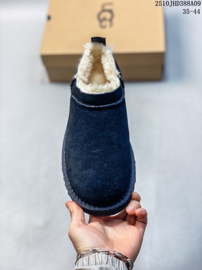 Women's men fur shoes, size 35-44,  with box, SS50-1865