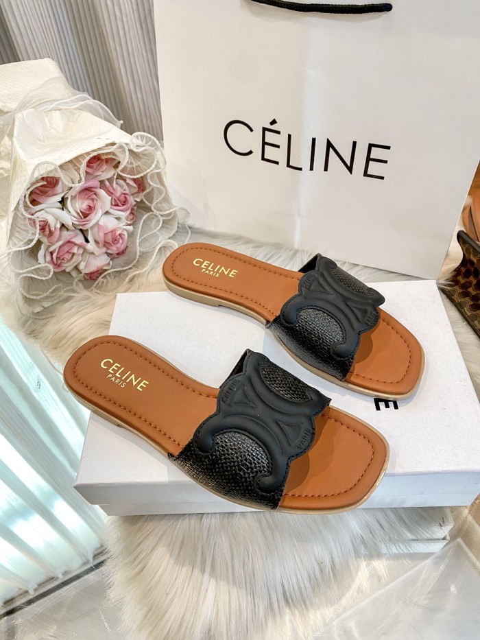 Women's flat slippers shoes, size 35-42, SS50-1841-1842