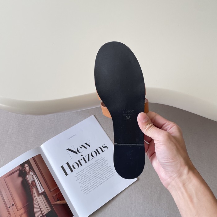 Women's flat slippers shoes, size 36-42, SS50-1848