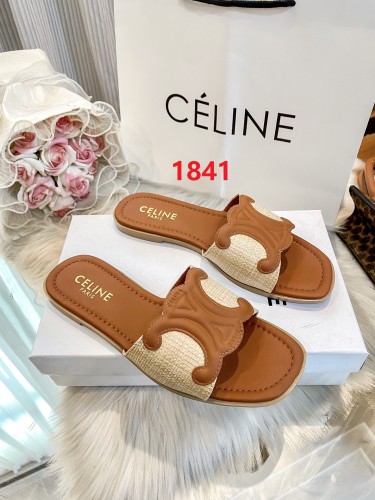 Women's flat slippers shoes, size 35-42, SS50-1841-1842