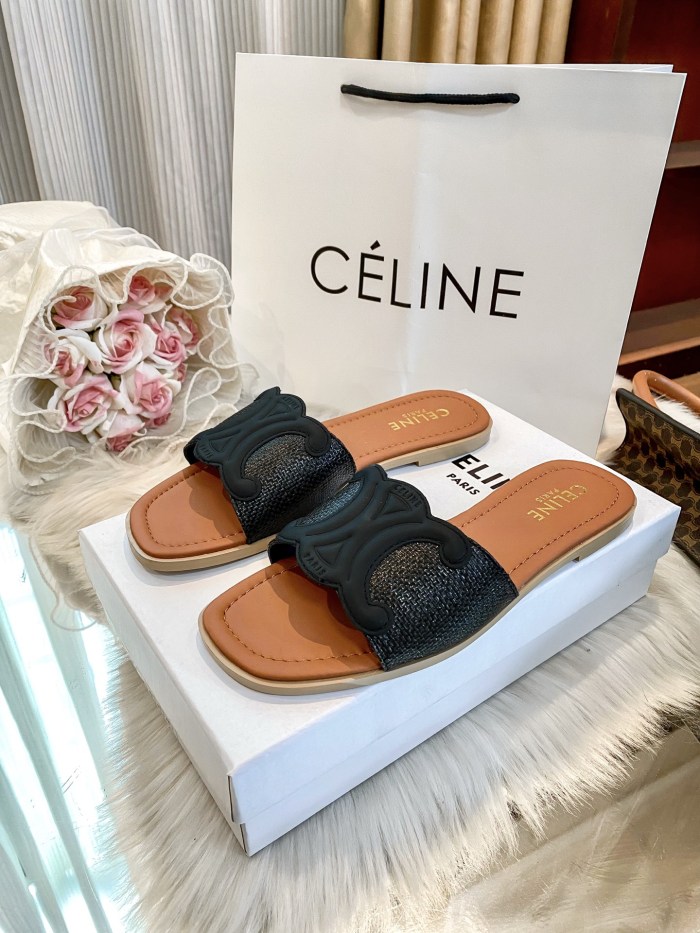 Women's flat slippers shoes, size 35-42, SS50-1841-1842
