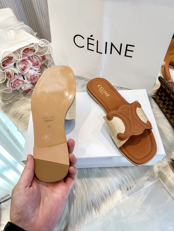 Women's flat slippers shoes, size 35-42, SS50-1841-1842