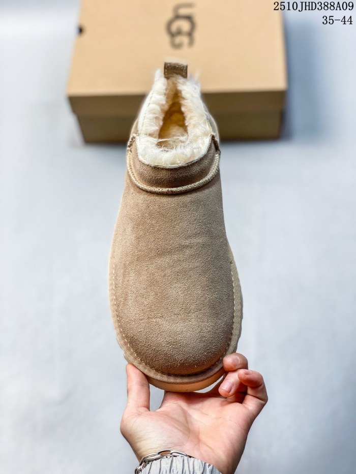 Women's men fur shoes, size 35-44,  with box, SS50-1868