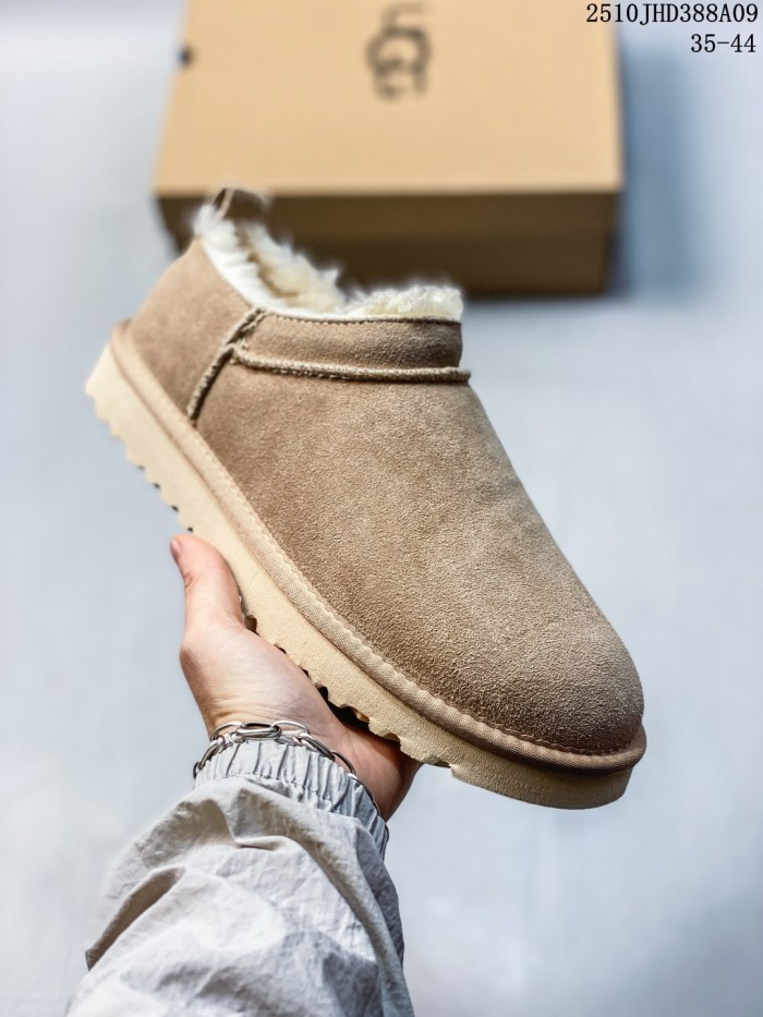 Women's men fur shoes, size 35-44,  with box, SS50-1868