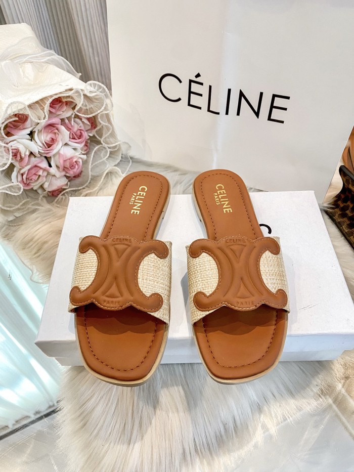 Women's flat slippers shoes, size 35-42, SS50-1841-1842