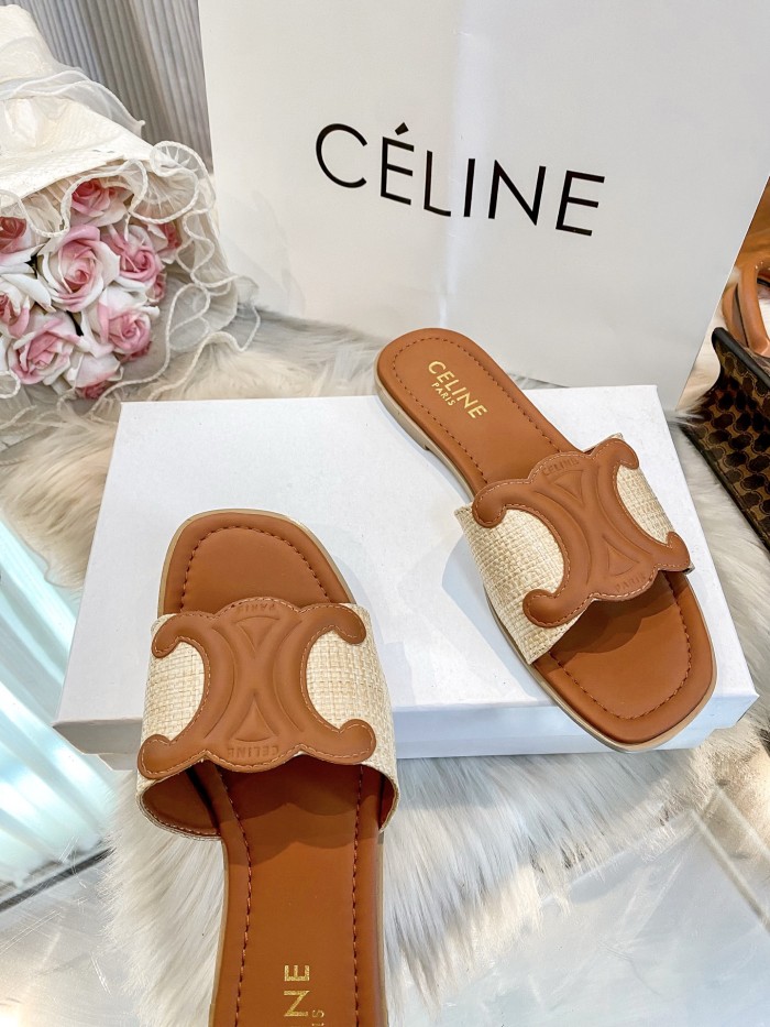 Women's flat slippers shoes, size 35-42, SS50-1841-1842