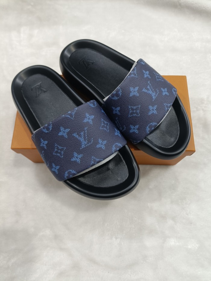 Women's men flat slippers shoes, size 35-46, SS50-1923-1925