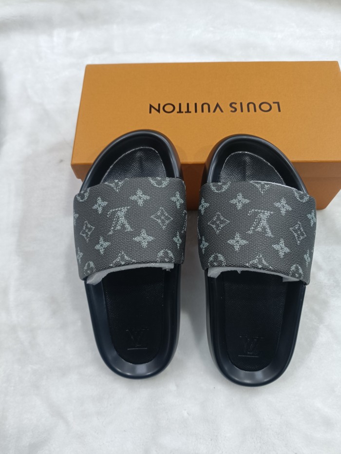 Women's men flat slippers shoes, size 35-46, SS50-1923-1925