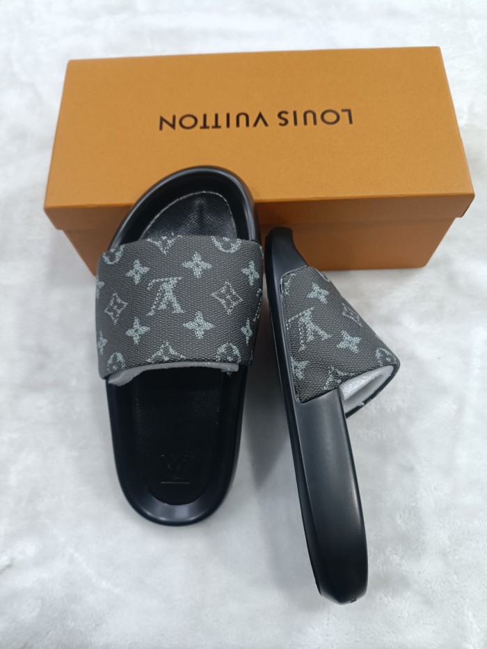 Women's men flat slippers shoes, size 35-46, SS50-1923-1925