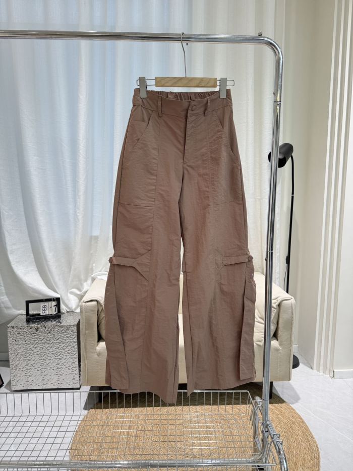Woman Slit cargo pants clothes ，CL35-14