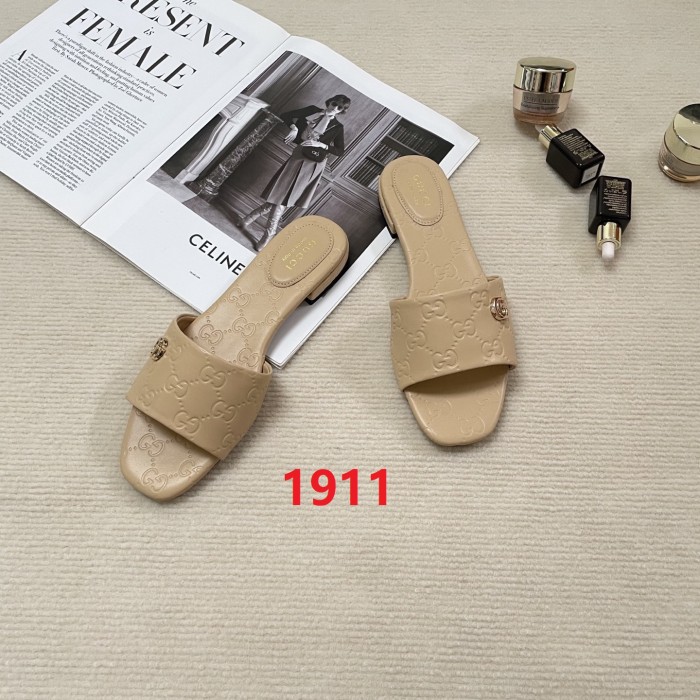 Women's flat slippers shoes, size 35-41, SS50-1908-1912