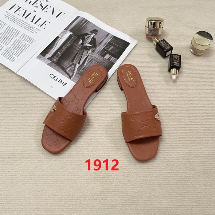 Women's flat slippers shoes, size 35-41, SS50-1908-1912
