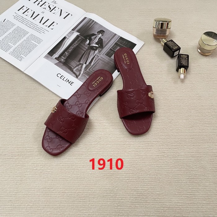 Women's flat slippers shoes, size 35-41, SS50-1908-1912