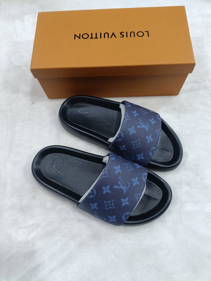 Women's men flat slippers shoes, size 35-46, SS50-1923-1925