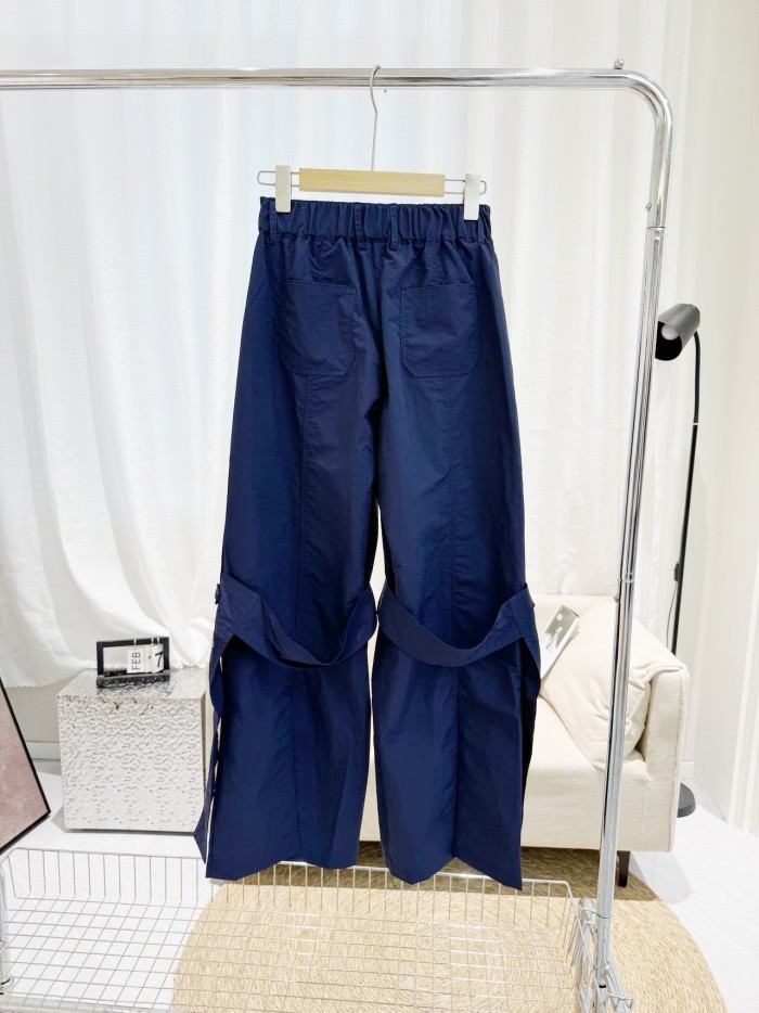 Woman Slit cargo pants clothes ，CL35-14