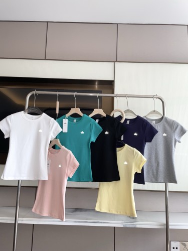 Women Reflective Crew neck T-shirt clothes, CL20-81