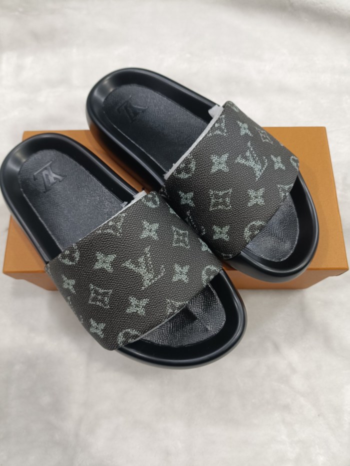 Women's men flat slippers shoes, size 35-46, SS50-1923-1925