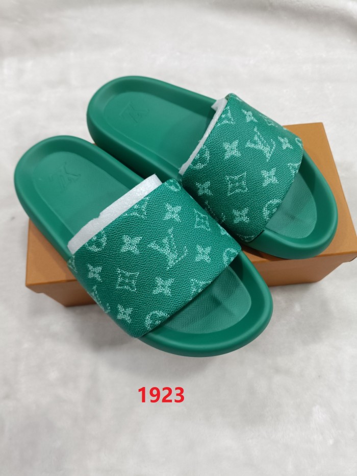 Women's men flat slippers shoes, size 35-46, SS50-1923-1925