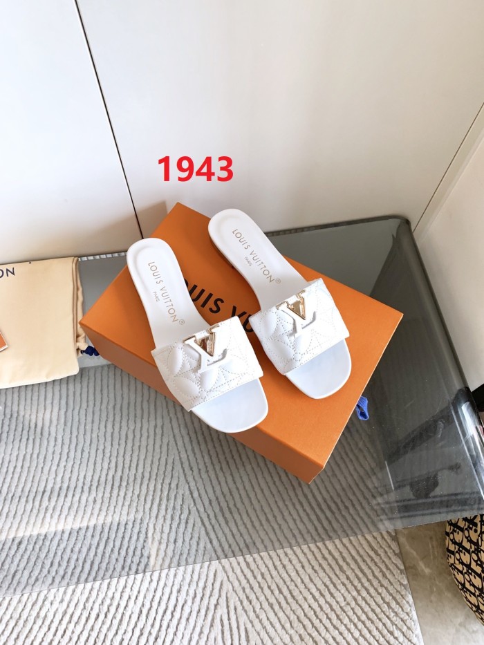 Women's flat slippers shoes, size 35-44, SS50-1943